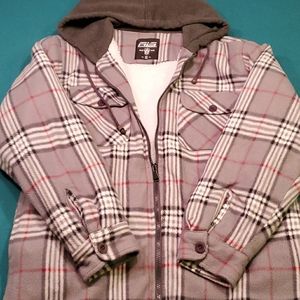Fleece lined jacket
